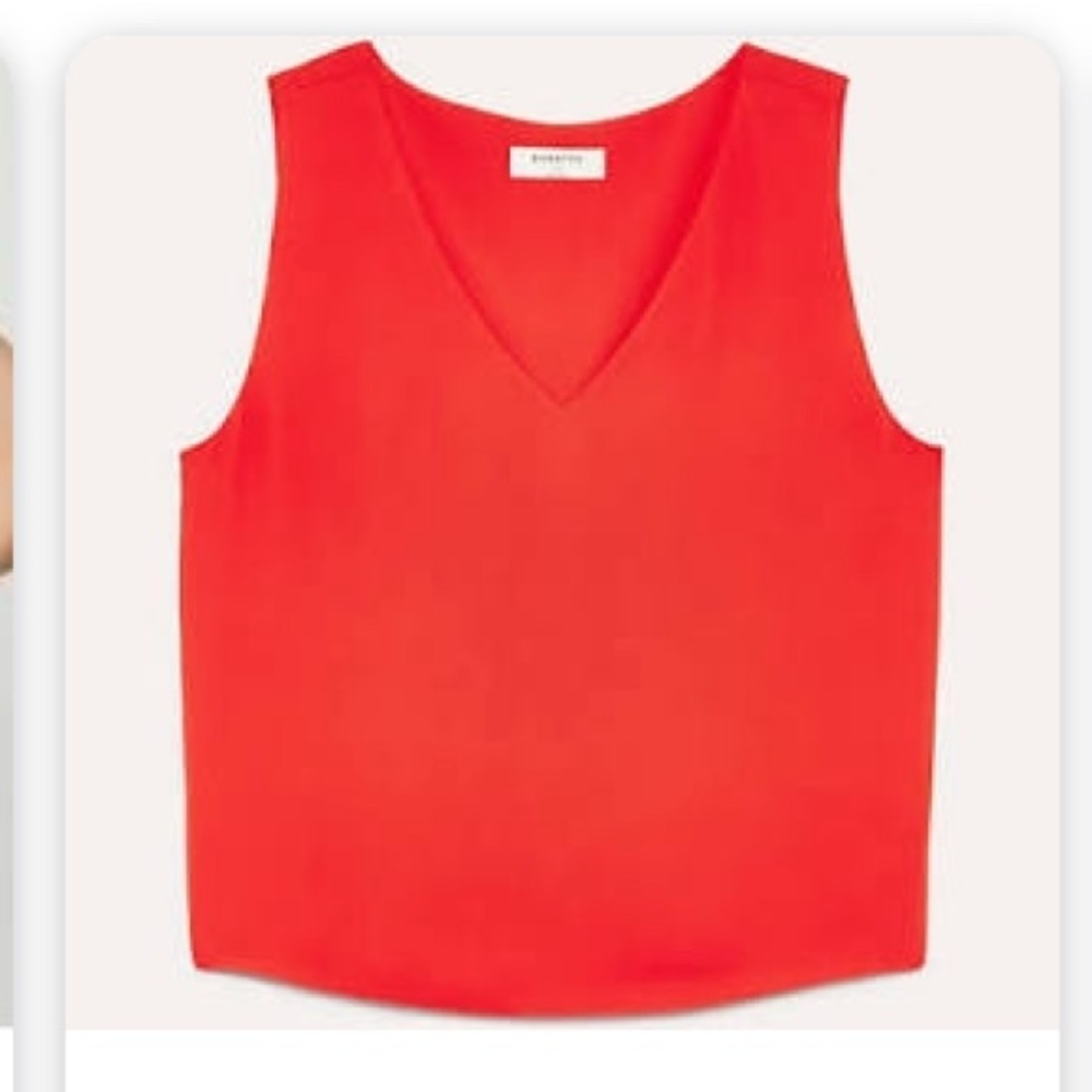 Aritiza Murphy Blouse, Red